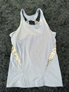 Wilderness Dreams Camo Accent Racerback Tank Top Size M
